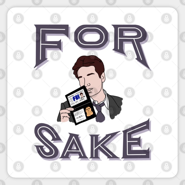 For Fox Sake! Dos Sticker by HeyHeyHeatherK